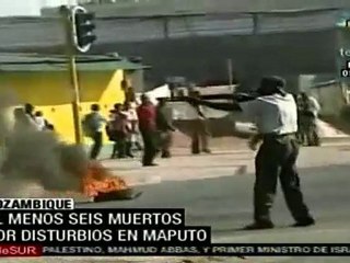 Al menos seis muertos por disturbios en Maputo