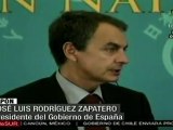 Presidente español defiende plan de austeridad de su país