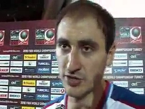 Nenad Krstić posle pobede nad Australijom