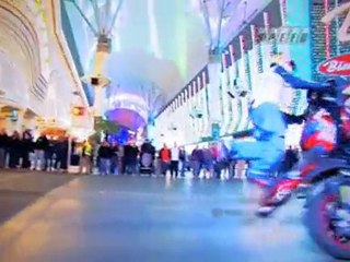 Stealth Rider in Sin City stunt