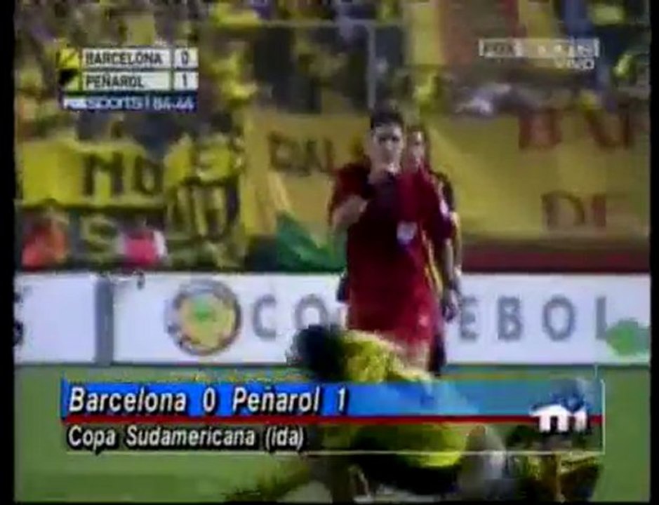 Peñarol ganó en Ecuador