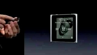 Apple September 2010 Music Event-The iPod Nano Touch