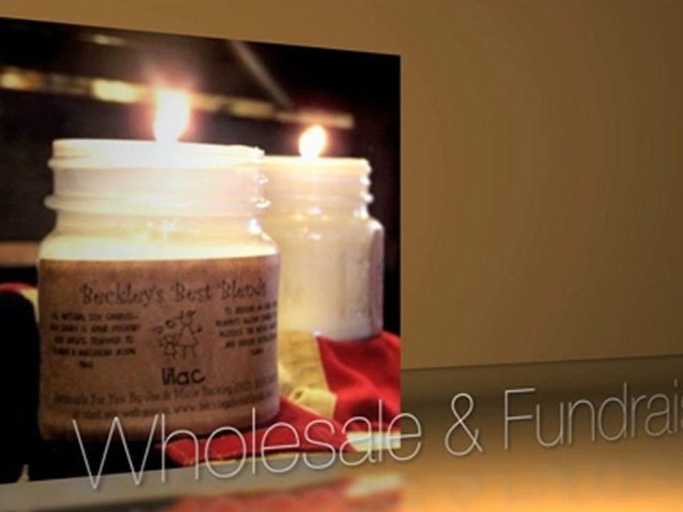 Wholesale Soy Candles| Beckley’s Natural Handmade Candles