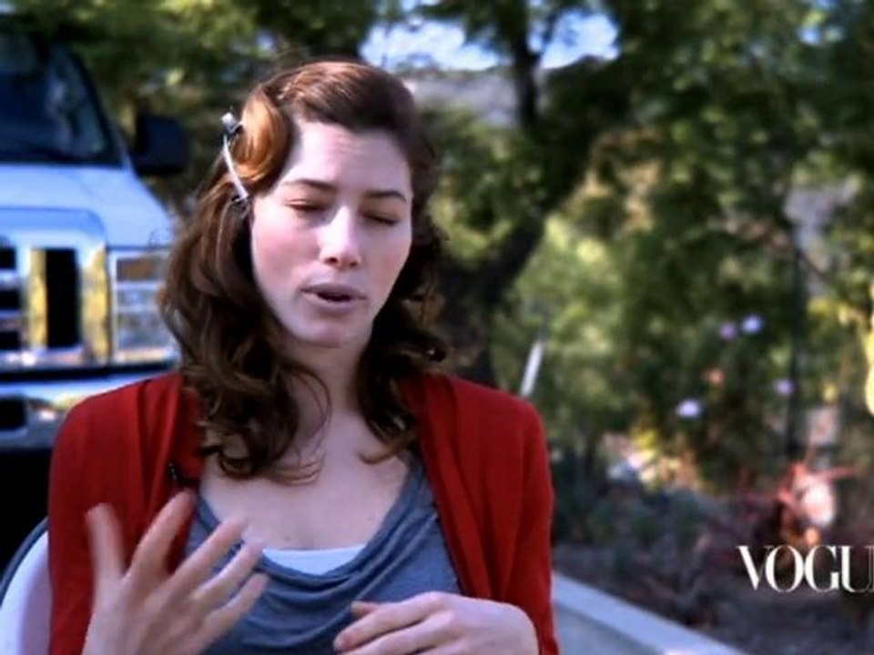 SNTV - Exklusiv: Jessica Biel in der 'Vogue'
