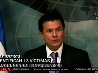 Identifican 13 víctimas salvadoreñas en Tamaulipas