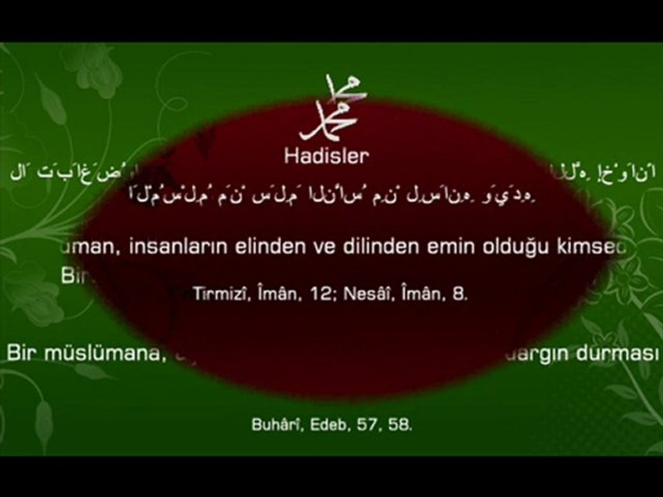 hadisi şerifler