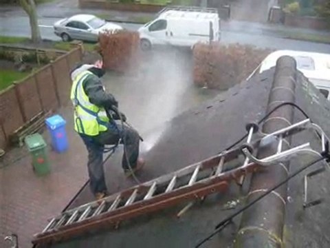 Proshield Roof Coatings Stage One Roof Cleaning