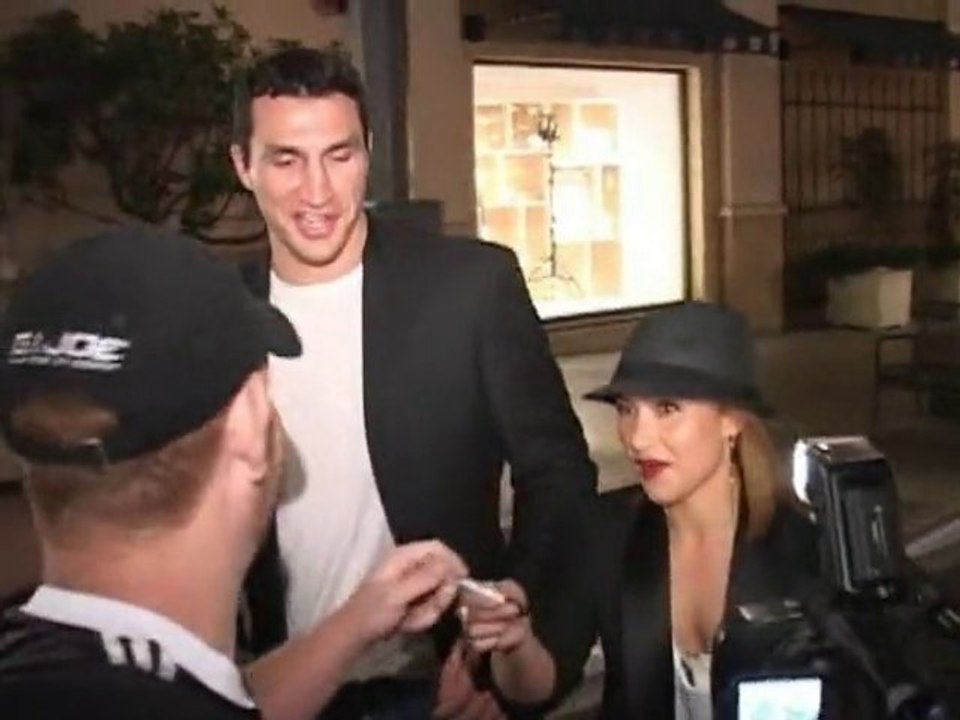 Exklusiv: Hayden und Klitschko