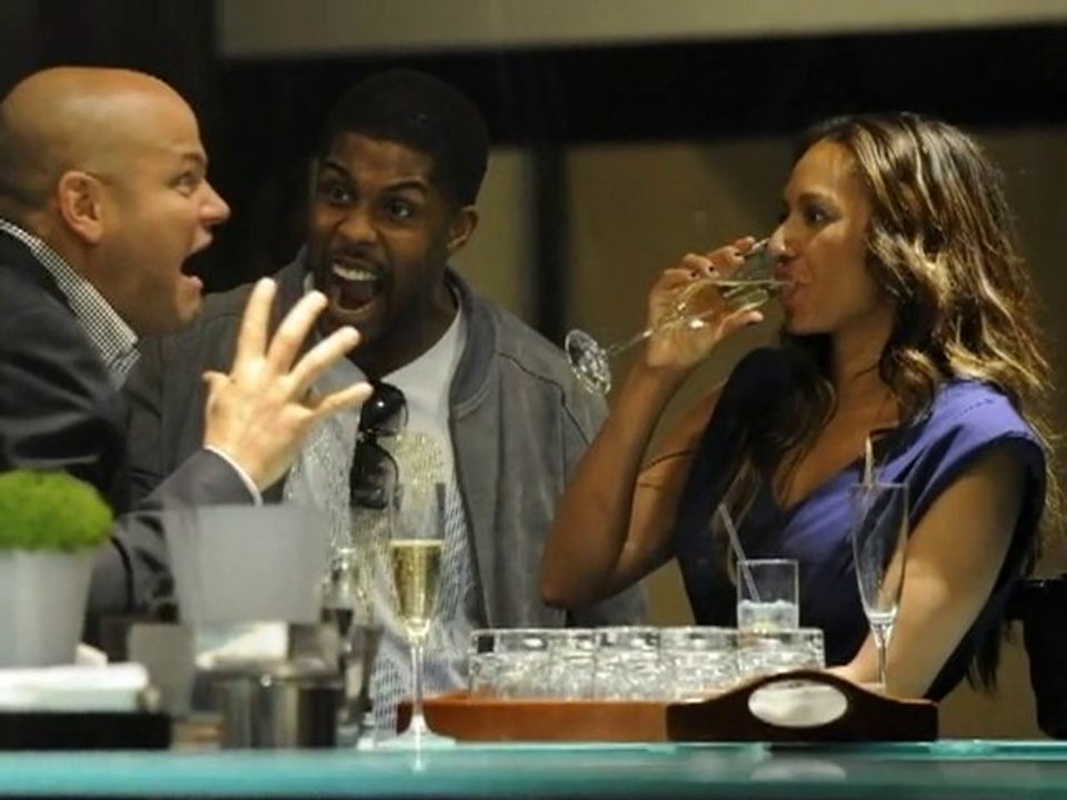 Exklusiv: Mel B beim Feiern