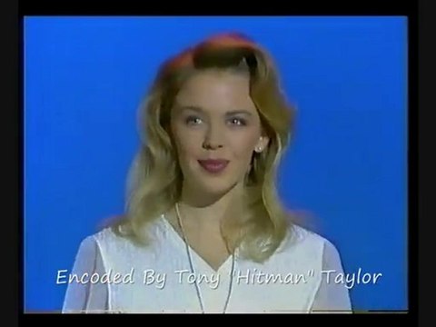 Kylie Minogue Never Too Late tv appearance