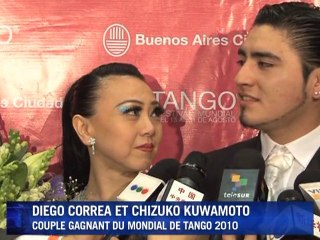 Tango: des champions du monde unis par le langage de la danse