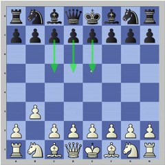 Partie d'échecs commentée