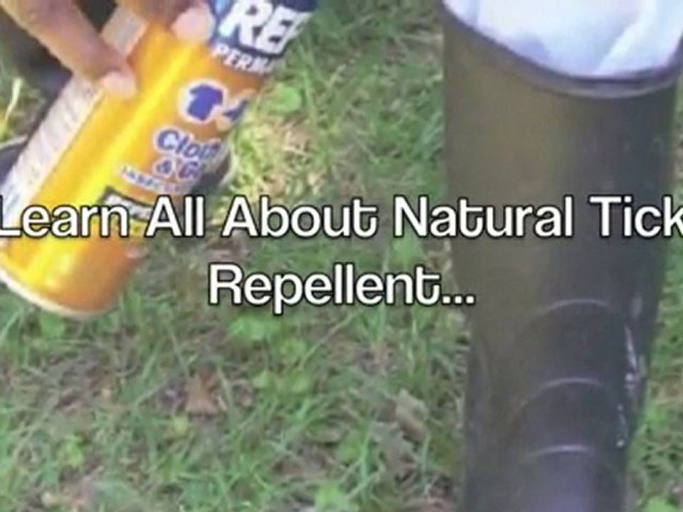 Natural Tick Repellent
