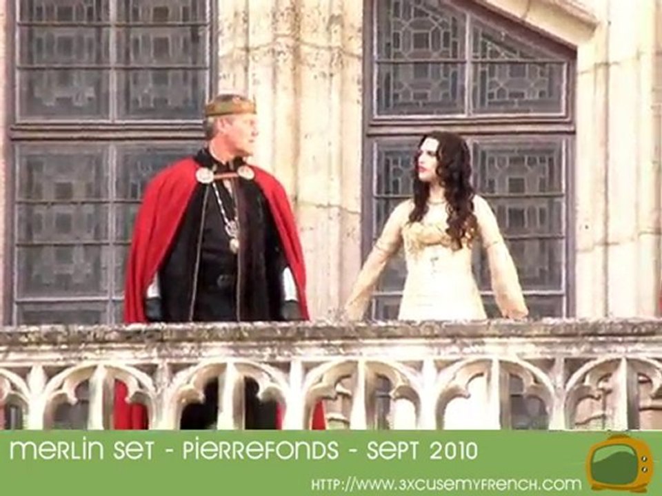 Merlin's set France - SPOILER S03E09 - Behind the scenes