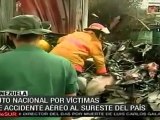 Luto en Venezuela tras accidente aéreo