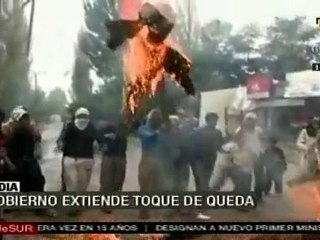 Manifestantes desafían toque de queda en Cachemira