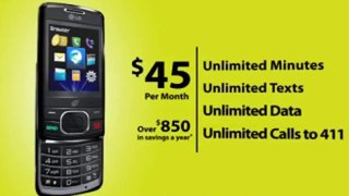 Straight Talk Tackles the Unlimited Plan at just $45/month.