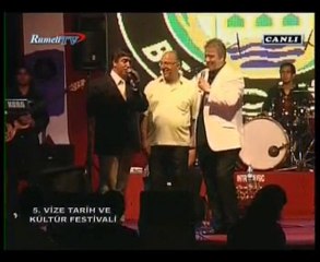 Vize Kültür Festivali duvardaki resim ben seni sevdugumi