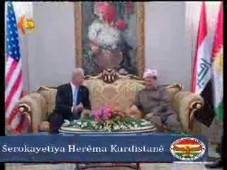 Serok Barzanî li Hewlêr pêşwazî li Joseph Biden kir