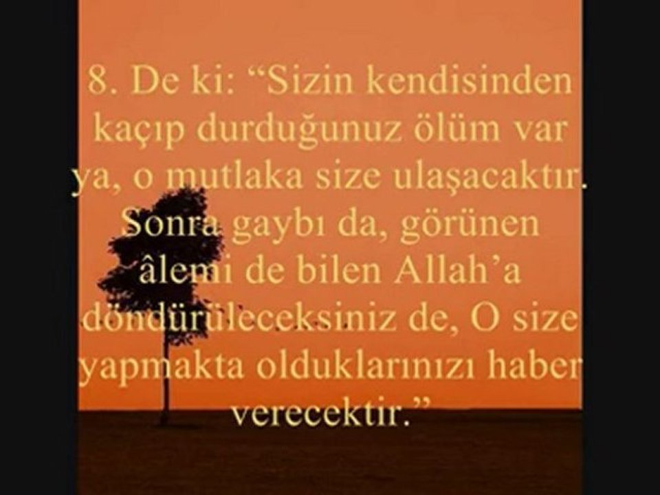 KARACAKÖY NUR MEKTEBİ-CUMA SURE'Sİ