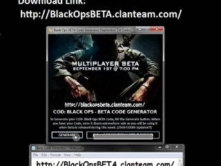 Download Beta client of Black ops multiplayer for PS3 FREE