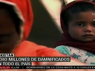 Ciudadanos paquistaníes sufren hambre y sed