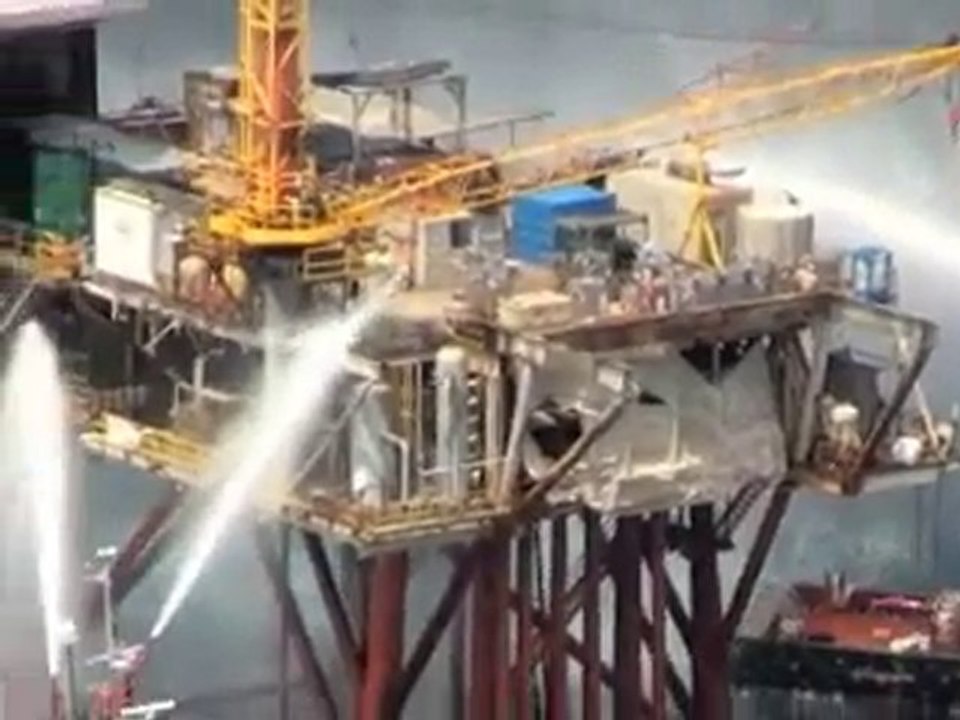 Vermillion 380 Oil Rig Fire