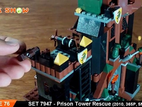 LEGO 7947 : LEGO Kingdoms Prison Tower Rescue Review