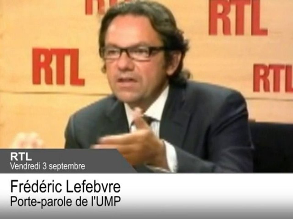 Woerth : Jean-Michel Aphatie s'en prend à Frédéric Lefebvre