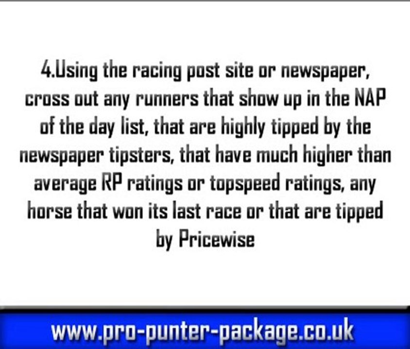 How To Follow The Money In Horse Racing