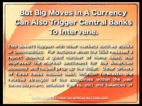 Spread Betting: What moves the Forex Markets