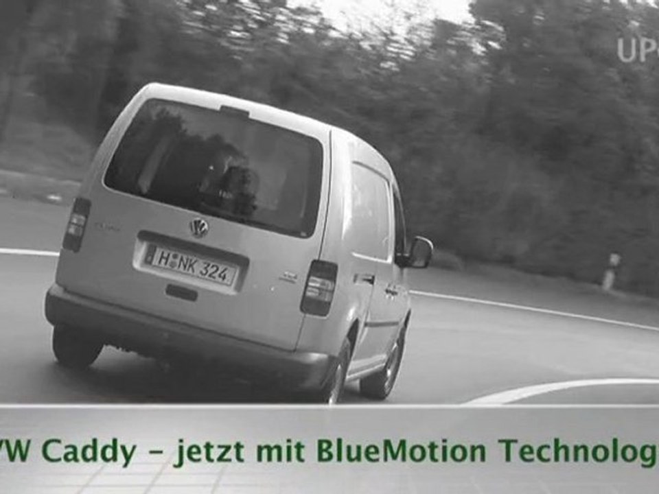 UP-TV Volkswagen Caddy mit Blue Motion Technologie (DE)