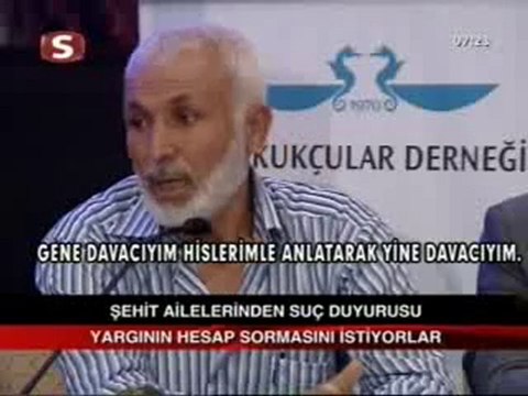 Şehit aileleri Hukukçular Derneği aracılığıyla davacı oldu