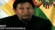 Choquehuanca destaca las buenas relaciones entre Bolivia y A