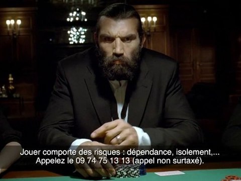 Publicité de Sébastien Chabal pour Pokerstars