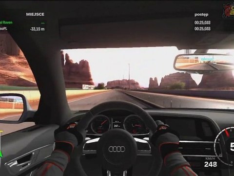 Forza Motorsport 3 - 1 Mile Drag - Audi RS6 C6 vs BMW M5 E60