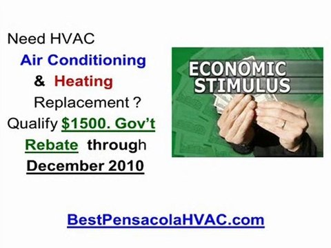 Best Pensacola HVAC Stimulus Bill Refund Energy Star Steps
