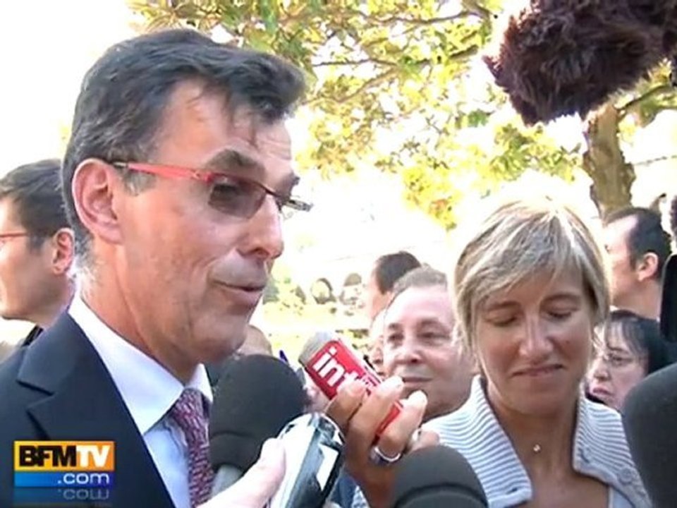 Les obsèques du cycliste Laurent Fignon à Paris