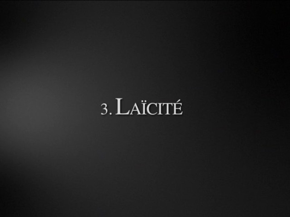 Quelles valeurs républicaines ? Laïcité 3/4