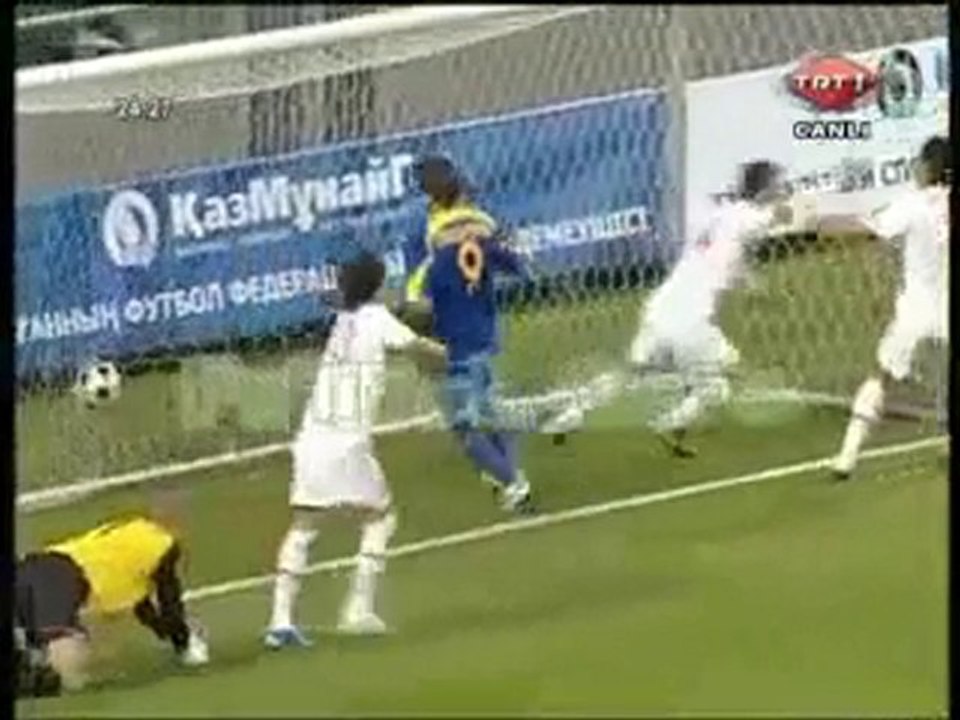Kazakistan 0-1 Türkiye Arda Turan