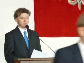 Kazimierz Czachor na nadzwyczajnej sesji rady miasta