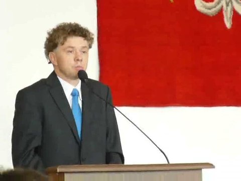 Kazimierz Czachor na nadzwyczajnej sesji rady miasta