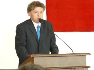 Kazimierz Czachor na nadzwyczajnej sesji rady miasta