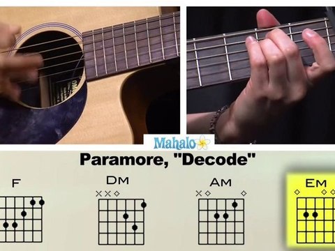 How To Play Decode By Paramore On Guitar