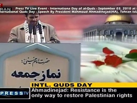 el-Quds Day 2010 speech Ahmadinejad 3 September 2010 3
