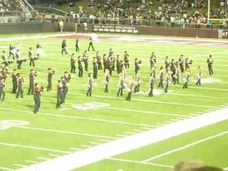 Football Game - Mi temps (cheerleaders & music)