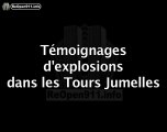 Témoignages d'Explosions dans les Tours Jumelles (WTC)