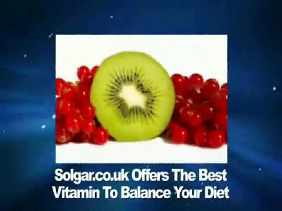 Solgar Vitamins For Healthy Lifestyle