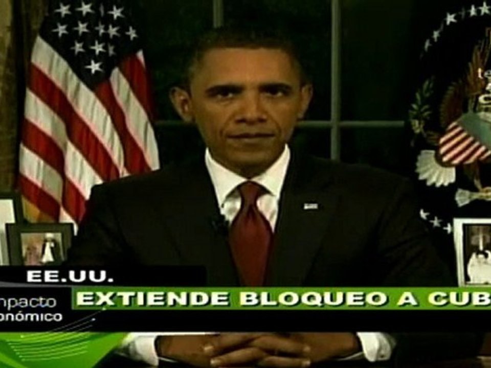 EE.UU. extiende bloqueo a Cuba