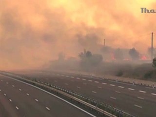 Incendie à Mèze du 30 août 2010